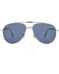 Dior - Blue Pilot Sunglasses 90 A1u Dm40097u 16v 57 - Lyst