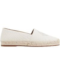 Chloé - Pary Logo Embroidered Espadrilles, Brand Size 38 (Us - Lyst