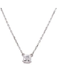 Swarovski - Stilla Pendant Rhodium Shiny - Lyst