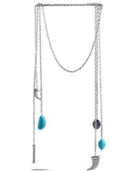 Charriol - Kucha Stainless Steel Two Turquoise - Lyst