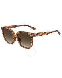 Moschino - Brown Gradient Square Sunglasses Mos134/f/s 0h7p/ha 58 - Lyst