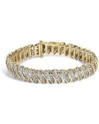 Haus of Brilliance - 10K 3.0 Cttw Diamond S-Link Bracelet - Lyst
