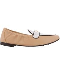 Tory Burch - Ballet Leather Loafer - Lyst