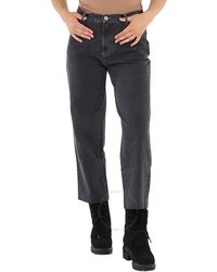 A.P.C. - Ladies New Sailor High-Rise Cropped Jeans, Waist - Lyst