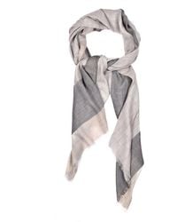 Brunello Cucinelli - Pebble Cashmere Two-Tone Scarf, One Size - Lyst