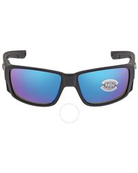 Costa Del Mar - Cta Del Mar Tuna Alley Pro Blue Mirror Polarized Glass Sunglasses  910501 60 - Lyst