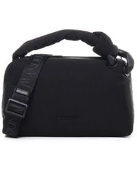 JW Anderson - Nylon Shoulder Bag With Chain Detail - Lyst