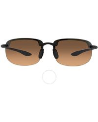Maui Jim - Ho'okipa Hcl Bronze Wrap Sunglasses H407-02 64 - Lyst