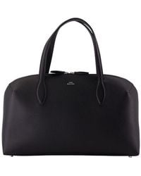 TOTEME - Totme Medium Leather Tote Bag - Lyst