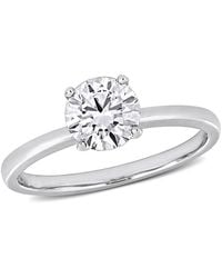 Created Forever - 1Ct Tdw Lab-Created Diamond Solitaire Engagement Ring - Lyst