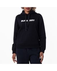 Burberry - Logo Cotton Relaxed-Fit Hoodie - Lyst