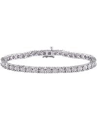 Amour - 1/4 Ct Tw Diamond Tennis Bracelet - Lyst