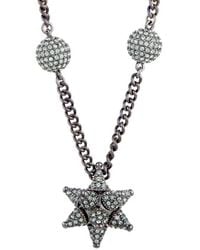 Swarovski - As Kalix Crystal Ruthenium-Plated Pendant Necklace - Lyst