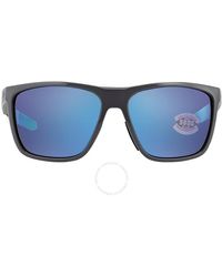 Costa Del Mar - Ferg Xl Blue Mirror Polarized Glass Sunglasses 6s9012 901208 62 - Lyst