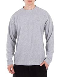 Rains - Addis Fleece Crewneck Sweater - Lyst
