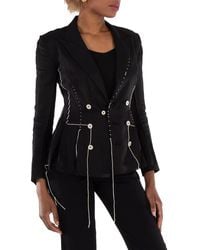 Yohji Yamamoto - Hand Stitch Linen Cloth Jacket, Brand Size 1 - Lyst
