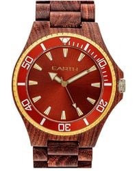 Earth Centurion Red Dial Unisex Watch