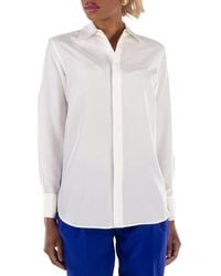 Burberry - Silk Shirt - Lyst