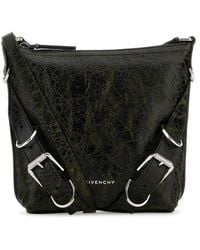 Givenchy - Two-Tone Leather Voyou Crossbody Bag - Lyst