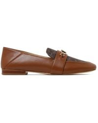 Michael Kors - Tiffanie Signature Logo Loafers, Brand Us - Lyst