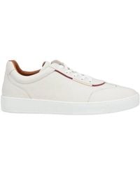 Bally - Baxley Leather Low-Top Sneakers, Brand Size 7.5 Us - Lyst
