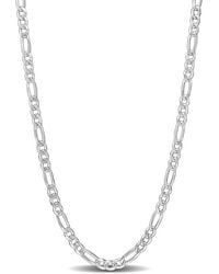 Amour - 3.8Mm Figaro Chain Necklace - Lyst