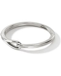 John Hardy - Surf Hinged Bangle Size M - Lyst
