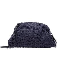 Maria La Rosa - Game Raffia Clutch Bag - Lyst