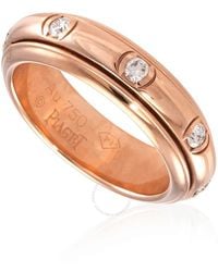 Piaget - Possession Rose Gold Diamond Ring - Lyst