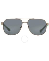 Calvin Klein - Dark Grey Navigator Sunglasses Ck23103s 770 57 - Lyst