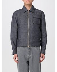 Brunello Cucinelli - Linen Zip Jacket, Brand Size 50 (Us - Lyst