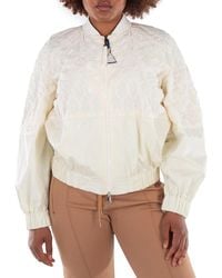 Moncler - Quilted Long Sleeve Bomber Jacket, Brand Size 2 (Medium) - Lyst