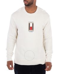Tommy Hilfiger - Lock Embroidered Logo Sweater - Lyst