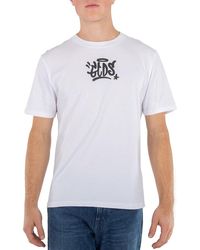 Gcds - Graffiti Print Cotton T-Shirt - Lyst