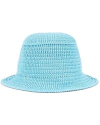 Burberry - Crochet Bucket Hat - Lyst
