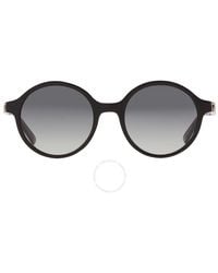 Dior - Grey Gradient Round Sunglasses 30montaignemini Ri Cd40019i 01b 51 - Lyst