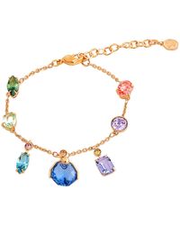 Swarovski - Gema Multicolored Crystal Bracelet - Lyst