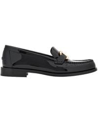 Ferragamo - Leather Shoes 'Maryan' - Lyst