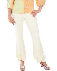 Stella McCartney - Ladies High Waist Flared Ruffled Pants, Brand Size 38 (Us - Lyst