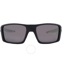 Oakley - Heliostat Prizm Black Polarized Wrap Sunglasses Oo9231 923102 61 - Lyst