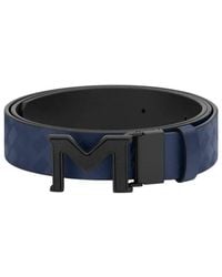 Montblanc - Extreme 3.0 M Buckle Reversible Leather Belt - Lyst