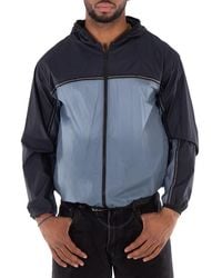 Fendi - Windbreaker Long Sleeve Hooded Jacket, Brand Size 48 (Us - Lyst