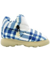 Burberry - Check Pillow Drawstring Boots, Brand Size 43 Us - Lyst