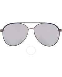Guess Factory - Smoke Mirror Pilot Sunglasses Gf0172 08c 60 - Lyst