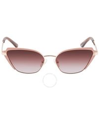 Guess - Gradient Brown Cat Eye Sunglasses - Lyst