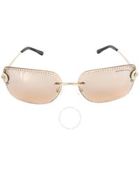 Michael Kors - Sedona Silver Khaki Gradient Flash Rectangular Sunglasses Mk1122b 10143d 59 - Lyst