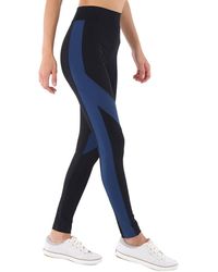 Burberry - Madden Colorblock Stretch Jersey leggings - Lyst