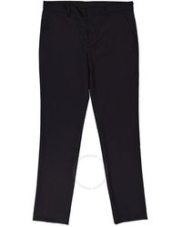 Moncler - Wool Gabardine Trousers - Lyst