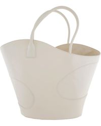 Ferragamo - Cut-Out Detailing Tote Bag - Lyst