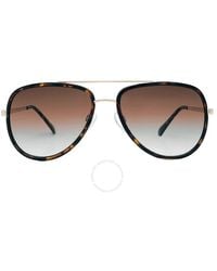 Guess Factory - Gradient Brown Pilot Sunglasses Gf0417 52f 59 - Lyst